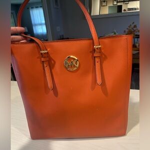 Michael Kors Bold Orange Tote